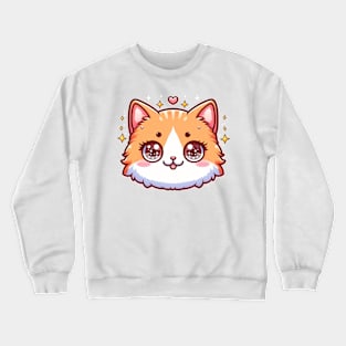 Head cat T-Shirt Crewneck Sweatshirt